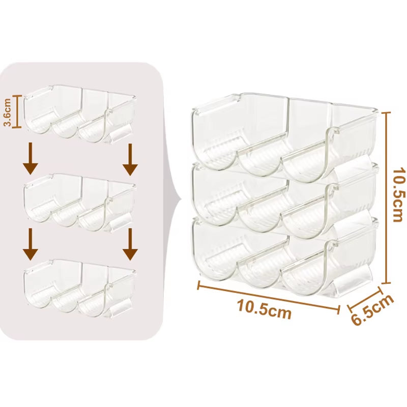 Transparent Lipstick Cosmetic Makeup Acrylic Makeup Brush Tool Storage Box Case Make-Up Brush Holder Table Organizer Makeup Tool