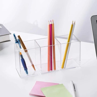 Transparent Lipstick Cosmetic Makeup Acrylic Makeup Brush Tool Storage Box Case Make-Up Brush Holder Table Organizer Makeup Tool