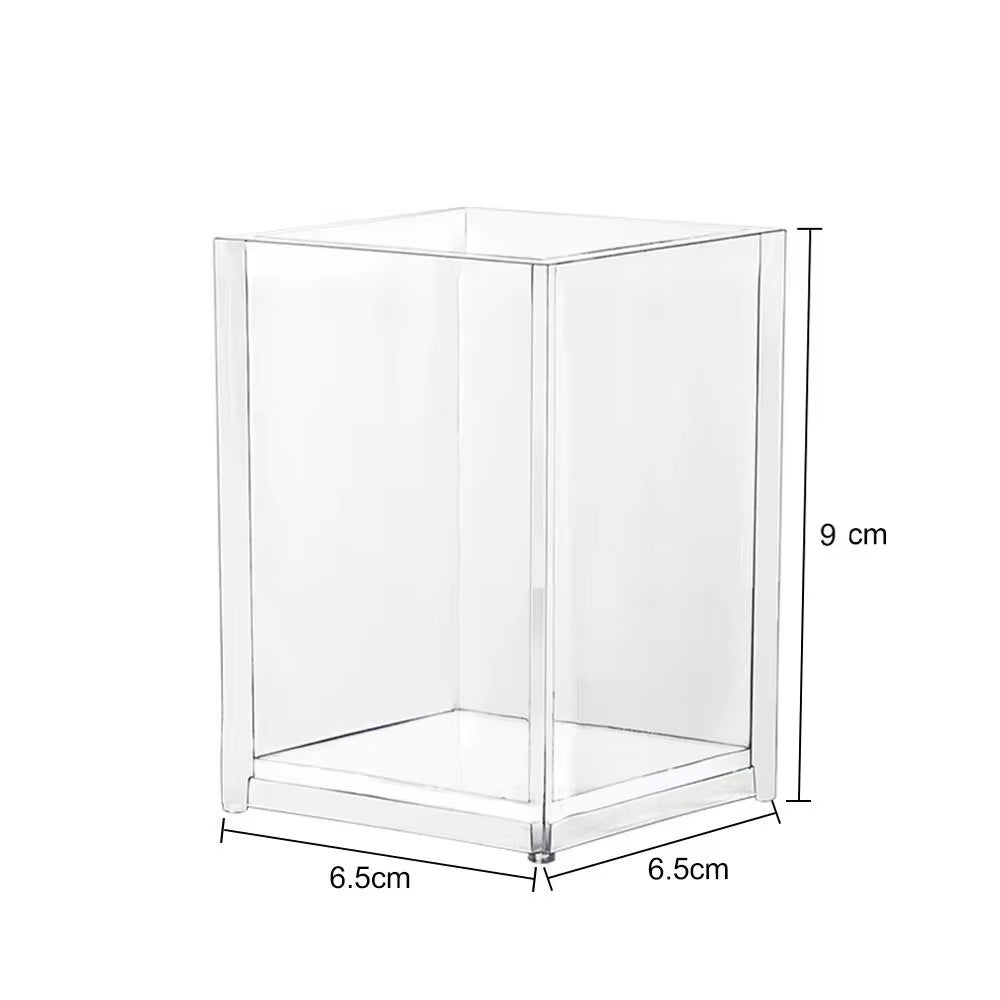 Transparent Lipstick Cosmetic Makeup Acrylic Makeup Brush Tool Storage Box Case Make-Up Brush Holder Table Organizer Makeup Tool