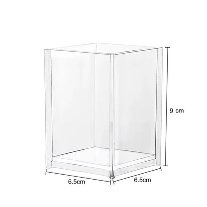 Transparent Lipstick Cosmetic Makeup Acrylic Makeup Brush Tool Storage Box Case Make-Up Brush Holder Table Organizer Makeup Tool